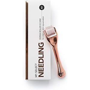 M1 SELECT "NEEDLING" - Dermaroller da 0,5 mm, trattamento anti-invecchiamento domestico, con 540 aghi in titanio medico