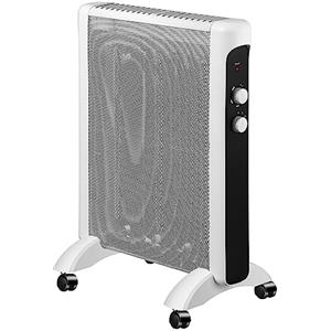 ARDES AR4MK01 - Radiatore elettrico a convezione rapida, in mica, a basso consumo, super silenzioso, con 2 funzioni di riscaldamento e sistema di sicurezza anti-ribaltamento