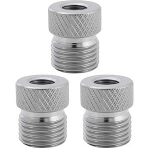 Briny River Adattatore Per Tubo Flessibile Per Aerografo Da 3 Pezzi G1/8 BSP Maschio In Ottone Compatibile Con Badger Aerografo