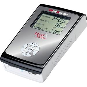 WELLSTORE WellSense, Dispositivo di Magnetoterapia Alta Frequenza, 20 Programmi, 8-640 Hz, con Fascia Elastica 37x9 cm, Batteria Ricaricabile, Display Retroilluminato, Certificato CE0197
