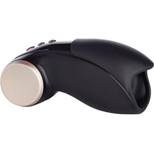 Fun Factory COBRA LIBRE II - Masturbatore elettrico | Massaggiatore automatico | Vibratore per uomo | Silicone | Nero