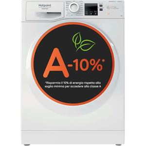 Hotpoint Lavatrice 9kg Invertervapore A-10% 1400 Giri Nf97wk It