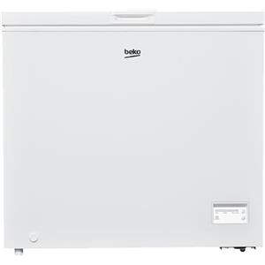 Beko - CF200EWN - Congelatore Orizzontale Statico | Volume Totale Netto 198 L, Controllo Elettronico, Bianco, 54.5D x 90.5L x 84.5H cm