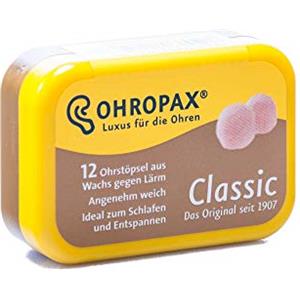OHROPAX Cura Farma Ohropax Tappi Per Le Orecchie, 12 Pezzi - 200 g