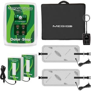 MESIS MagnetoWaves Dolor-Stop Magnetoterapia |Alta frequenza | 5 programmi | 4 canali | Dotazione BENEFIT
