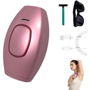 DFFUDICLE Solippy Luce Pulsata,Loop Solippy Epilatore Laser IPL | Epilatore a Luce Pulsata con 5 Intensità, Modalità Auto e Manuale,per Gambe, Braccia