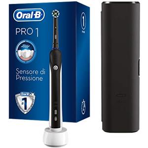Oral-B Spazzolino Elettrico Ricaricabile Oral-B Pro 1 - 750 Di Braun, 1 Testina, 1 Custodia Da Viaggio In Regalo