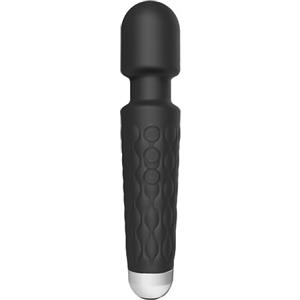 Loving Joy Vibratore a bacchetta con 20 funzioni - Massaggiatore potente, resistente all'acqua e senza fili, per donne