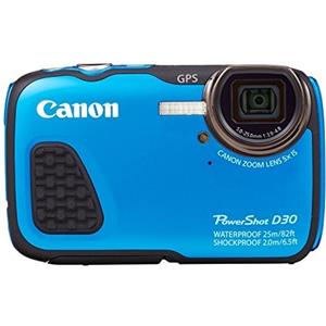 Canon PowerShot D30 fotocamera digitale 5x zoom ottico blu (PSD30) Giappone
