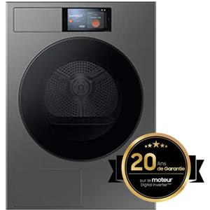 Samsung Asciugatrice DV90F09F4SU3 9Kg SILVER Classe A AI HOME
