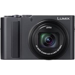 Panasonic LUMIX DC-TZ300E 20,1MP Fotocamera Zoom da Viaggio, Obiettivo LEICA 15x, Sensore BSI 1,0 Pollice, Video e Foto 4K, Stabilizzazione 5 Assi, USB Type-C, Argento
