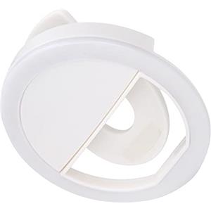 Zunate Mini Selfie LED Ring Fill Light, USB Dimmerabile Desktop Circle Lamp con 3 Modalità di Illuminazione per Riprese in Diretta di Selfie