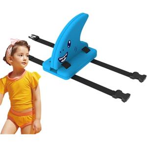 Generisch Pinna di squalo galleggiante, accessorio portatile per l'allenamento | Galleggiante da piscina a pinna di squalo, per bambini, ragazze, estate, lago, cortile, movimento e attività sportive