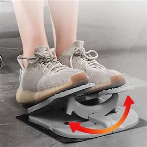 Tbest Stepper Trainer Silenzioso Pieghevole Sotto Scrivania Esercitatore | Pedali in nylon rinforzato, design pieghevole compatto, movimento silenzioso, allenamento per le gambe, attrezzatura
