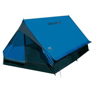 High Peak Minipack, Tenda Unisex-Adulto, Blu/Grigio, 190 x 120 x 95 cm, per 2 persone, per Campeggio & escursioni