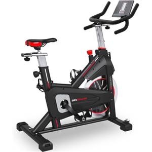 TOORX [SRX-65MAG Indoor Cycle Spinning Bike Magnetica] Spin Bike Fitness | Cyclette Spinning Volano 20 kg Resistenza Magnetica Computer LCD Zwift Kinomap Cardio Home Gym Pedali SPD