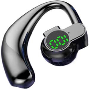 Jingmiger Cuffie senza fili Over-Ear - Cuffie sportive per palestra | Cuffie con schermo digitale per sport studio fitness gioco nuoto chiamate musica,Chiamate studio all'aperto