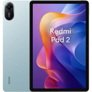 Xiaomi Redmi Pad 2,Tablet 4 GB + 256 GB WiFi,display da 11 pollici 2.5K nitidissimo,processore avanzato Helio G100-Ultra, batteria capiente da 9000 mAh,versione WiFi,Verde