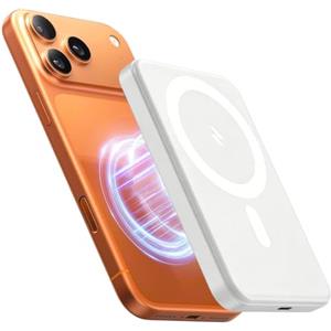 KIPYRI Power Bank Magnetico 10000mAh, Wireless Caricatore 20W Ricarica Rapida Powerbank, Caricabatterie Portatile per Magsafe, Battery Pack Wireless Batteria Esterna per iPhone 17 16 15 14 13 Pro Max Series