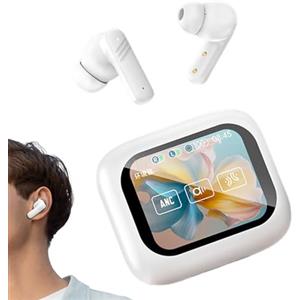Generico Auricolari Wireless,Cuffie Sportive In-Ear Wireless,Controllo Tattile Custodia Di Ricarica Antirumore Batteria A Lunga Durata | Con Cancellazione Del Rumore Per Corsa Pendolarismo Allenamento Ciclismo