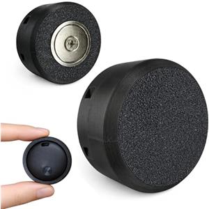 HOLDTAG Custodia Magnetica per WeTag Mini, Localizzatore Smart Tracker (1 pezzo) | Compatibile con tracker, supporto con magnete al neodimio e fascette, custodia universale per bicicletta, auto, moto, scooter