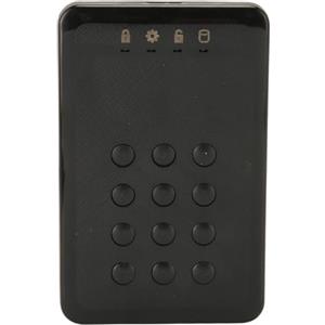 Bewinner Disco Rigido Portatile USB 3.0 da 3 TB, Custodia per Disco Rigido Esterno Portatile Crittografato con Accesso Tramite Password SATA