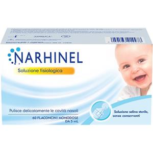 HALEON ITALY Srl Soluzione fisiologica per aspiratore nasale narhinel 60 flaconcini da 5 ml - NARHI - 988771440