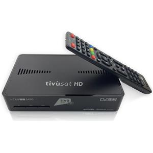 ADB I-CAN S490 Decoder Satellitare tivu'sat HD DVB-S2 Smart Card inclusa EPG 7 giorni HDMI USB colore Nero