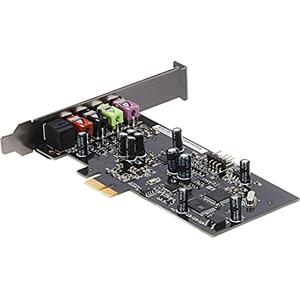 Asus XONAR SE Scheda audio da gioco SNR PCIe a 5.1 canali 192kHz/24-bit Hi-Res 116dB con compatibilità con Windows 10