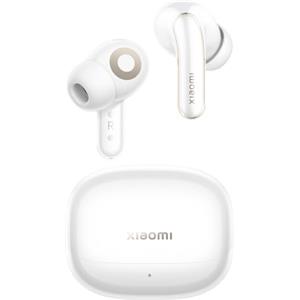 XIAOMI Buds 5 Pro BT-White | Driver triassiali dual-amp, aptX Lossless, Snapdragon e Harman Audio, volume adattivo, registrazione/traduzione, 8h+40h, IP54