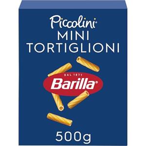 Barilla Pasta Mini Tortiglioni Piccolini, 500 gr | Pasta Corta di Semola di Grano Duro