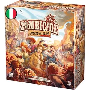 Asmodee - Zombicide: Undead Or Alive - Gioco da Tavolo Collaborativo | Gioco da Tavola di Strategia e Avventura a Tema Vecchio West - 1-6 Giocatori - 14+ Anni - 60 Minuti - Edizione Italiana