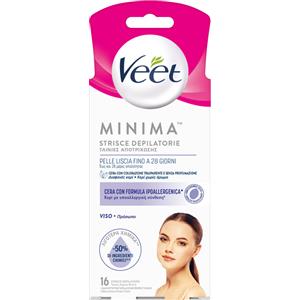 Veet strisce viso ipoall 16pz - - 980457232