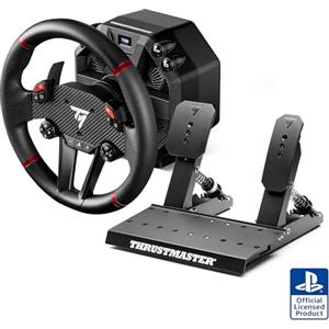 Thrustmaster T598 Volante Direct Axial Drive e Pedaliera - PS5 e PC | Base volanti force feedback da 5 Nm per piloti esperti, volante sostituibile, pedaliera a 2 pedali, selettore multifunzione