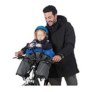 TAAC Tucano Urbano Termoguscio Compatibile con Seggiolini Anteriori da Bicicletta, Grigio