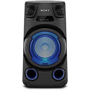 Sony MHC-V13 - Altoparlante Bluetooth All in One con JET BASS BOOSTER, Effetti Luminosi, Lettore CD, USB, Nero