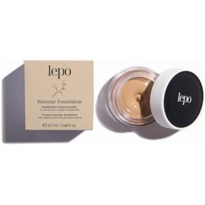 LEPO | Fondotinta Cream to Powder BioSense N. 01 Sabbia, con Olio di Cocco e Amido di Tapioca Bio, Pelle levigata e Idratata Tutto il Giorno
