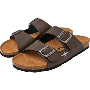 Pepe Jeans Sandali anatomici Double Kansas Marrone