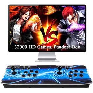 GWALSNTH 32000 in 1 Pandora Box 60S Arcade Games Console, Plug and Play Videogioco, Display 1280X720, Cerca/Salva/Nascondi/Pausa, 1-4 Giocatori..