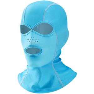 QuivyLivy Maschera per nuoto e immersioni, UPF50+, protezione solare | Maschera per nuoto e immersioni, protezione solare UPF50+, poliestere spandex, per spiaggia, surf, snorkeling