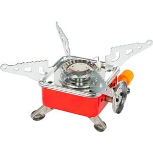 Blow Mini Fornello a Gas da Campeggio 2800W - Fornello a Gas Pieghevole con Accensione Piezoelettrica e Fiamma Regolabile - Leggero per Cartucce TS-700 - Borsa per Il Trasporto Inclusa