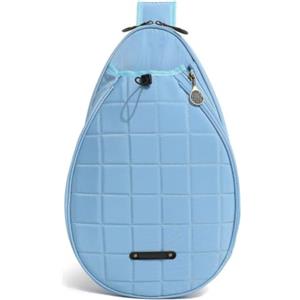 Besttoolifes Zaino per racchette da tennis per pickleball, badminton | Borsone per racchette con cerniera a U per l'accesso, grande organizer per attrezzi sportivi, palestra resistente all'acqua