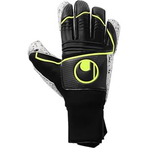 uhlsport Supergrip+ Flex Frame Carbon, Guanti da Portiere di Calcio Giovani e Bambini