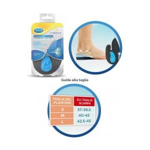 Scholl Plantare Sollievo Dolore per tallone tallonite tendine d'Achille 2 pezzi taglia M