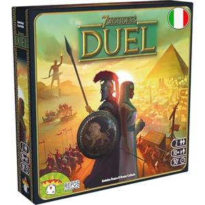 Asmodee - 7 WONDERS DUEL - Gioco da Tavolo di Strategia per 2 Giocatori | Gioco da Tavola Duello con Draf di Carte e Costruzione di Civiltà - 2 Giocatori - 10+ Anni - 30 Minuti - Edizione Italiana