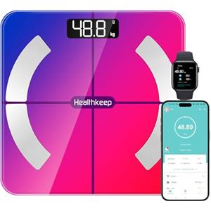 HEALTHKEEP Bilancia per persone con grasso corporeo e massa muscolare