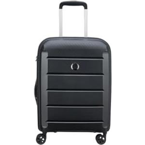 DELSEY trolley cabina rigido 55X40X20 cm Espandibile 4 ruote BINALONG - Nero