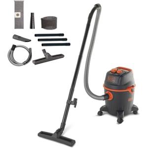 BLACK+DECKER Aspiratore Solidi e Liquidi BXVC20PTE con Presa Elettroutensili (1200 W, 20 l)