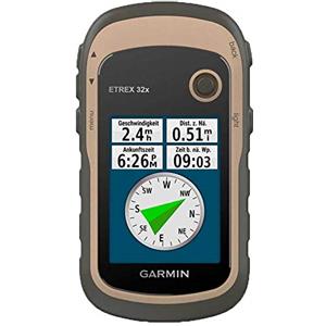Garmin eTrex 32x, MIP ø 2.2, Portatile GPS, Altimetro e Bussola | Mape TopoActive Europe, Bussola Elettronica a 3 Assi, Altimetro Barometrico, GPS e GLONASS, 8 GB di Memoria Interna