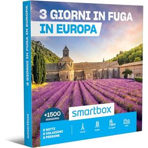 Smartbox 3 giorni in fuga in Europa